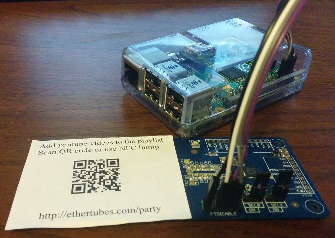 PartyTube – YouTube-video powered party jukebox for RPi